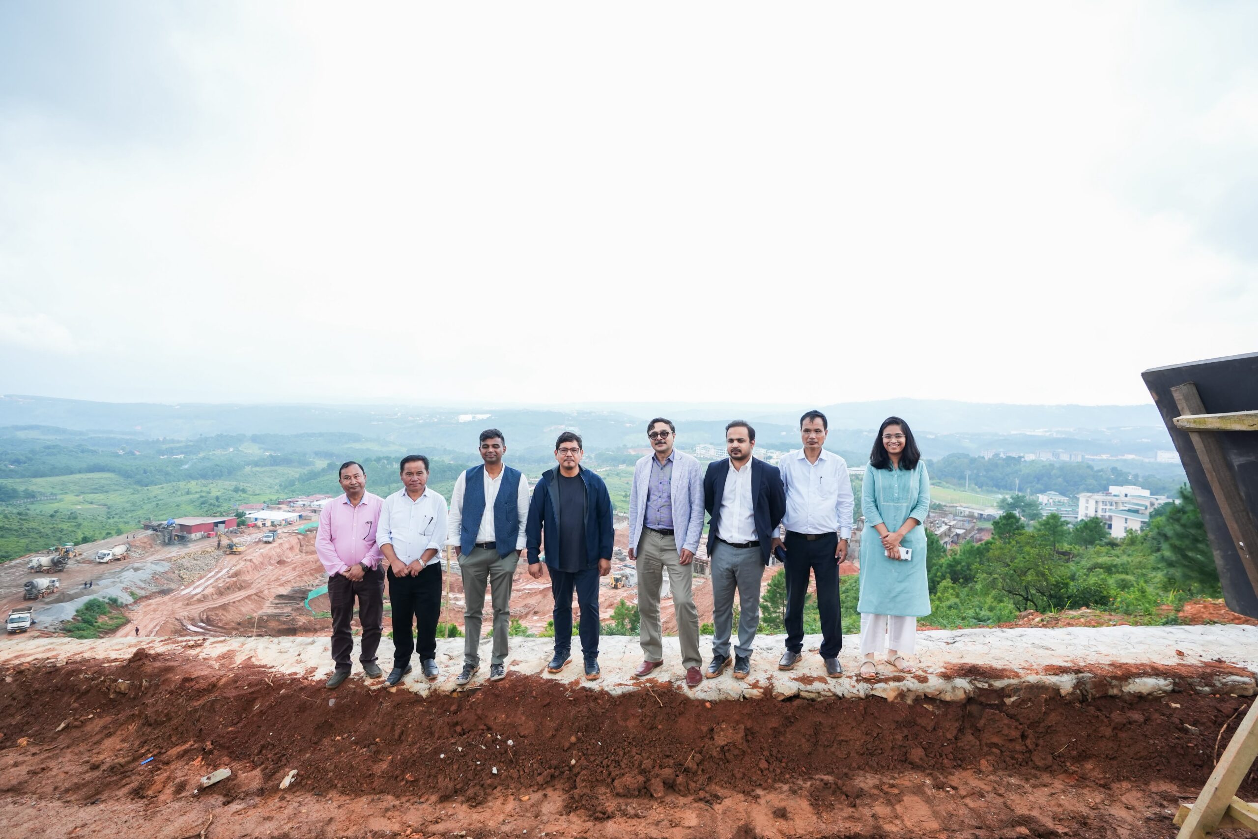 Hiar jurip u Myntri Rangbah ka Jylla ïa ki Projek Kum ka Secretariat,Unity Mall, sports Complex  ha New Shillong