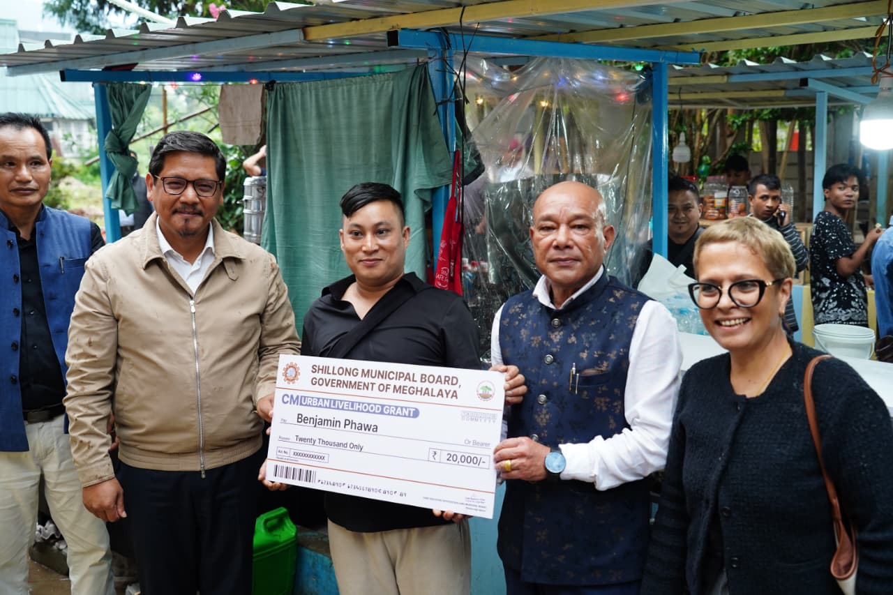 Sha Brightwell bad Dhankiti leit jngoh u Myntri Rangbah u Conrad Sangma bad aiti ia ka Song pisa sha ki ba shong dukan