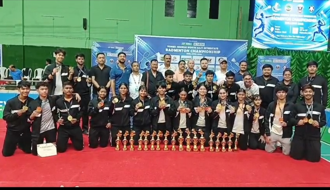 KHUR KA ASSAM BUN TYLLI KI TAKMA HA KA NE INTER-STATE BADMINTON CHAMPIONSHIP